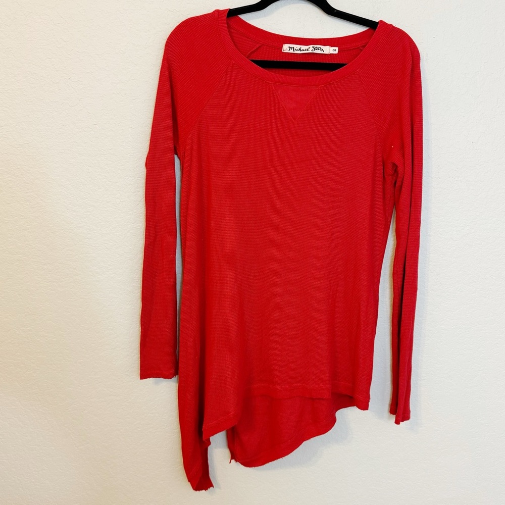 Michael‎ Stars Waffle Asymmetrical Tunic O/S